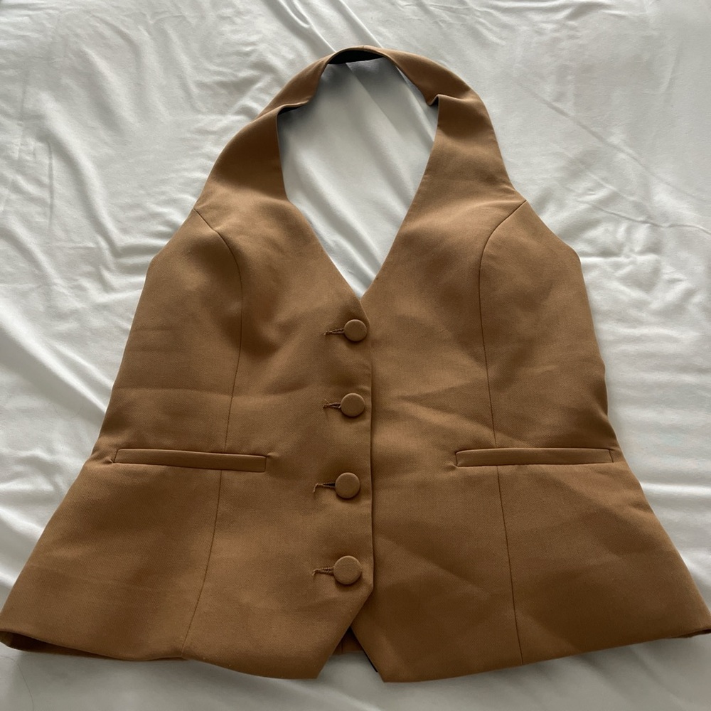Zara halter vest size xs